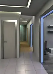 Фотосуреті бар панельді үйдің пәтерді жөндеу дәлізі