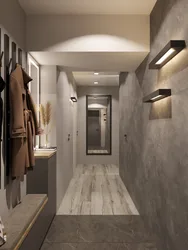 Apartment Renovation Corridor Of A Panel House With Photo