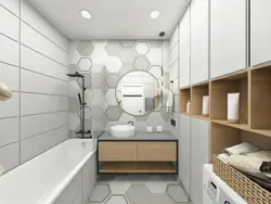 Bathroom design 4 m without toilet