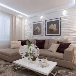 Yüngül Divan Ilə Qonaq Otağı Dizaynı