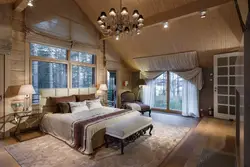 Country house interior design bedroom