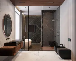 Bathroom design 2023 with shower