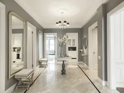 Marble in the hallway interior