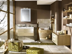 Bathroom accessories in the interior