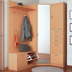 Фото өлшемдері бар шағын дәліздерге арналған бұрыштық дәліздер