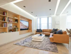 Living room ceiling solution photo