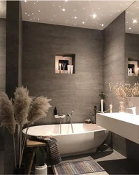 Modern style bathroom design