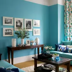 What Colors Goes With Blue In The Living Room Interior
