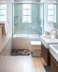 Bathroom design with shower with window
