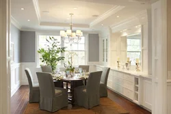 Ceilings living room dining room photo