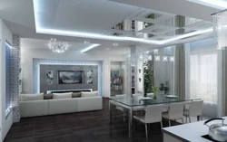 Ceilings living room dining room photo
