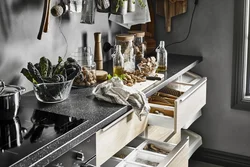Kitchen countertop interior ideas