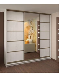 Colors of the wardrobe in the hallway photo