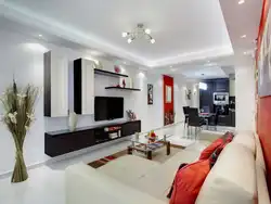 Living room 25 square meters interior