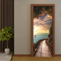 Panel on the wall in the hallway in the interior
