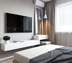 Bedroom design with console