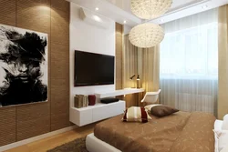 Small Bedroom Interior With TV