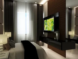 Small Bedroom Interior With TV