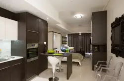 Интерьер кухни 25 м