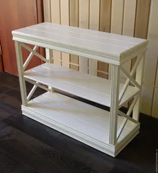 Wooden Kitchen Shelf Photo
