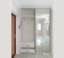 Small built-in hallway photo design