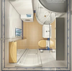Interior kitchen toilet bathroom