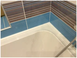 Tile corners for bathroom photo