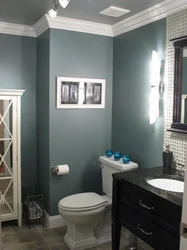 Bathroom interior paint photo