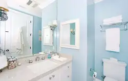 Bathroom interior paint photo