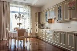 Classic Kitchen In Light Colors Photo