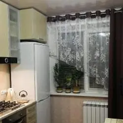 Шторы з люверсамі фота для кухні