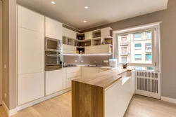 Kitchen living room design shape g