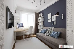Teenage bedroom design 12 sq m