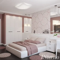 Bedroom design cappuccino color