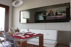 Фото телевизор на кухне на столе