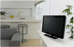Фото Телевизор На Кухне На Столе
