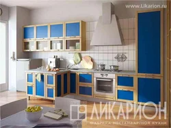 Чӯби ошхона бо акси кабуд