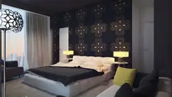 Yotoqxonadagi fotosuratda qora fon rasmi