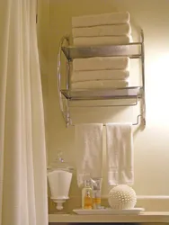 How to hang a towel in the bathroom photo