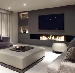 Large living rooms in modern style design