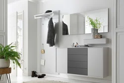 Hanging hallways in the corridor in a modern style photo