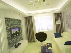 What wallpaper to choose for the bedroom to expand the space photo