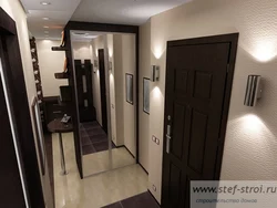 Hallway design photo in a 2-room apartment