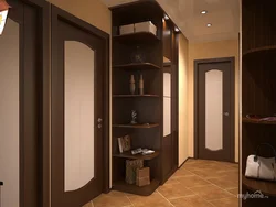 Hallway Design Photo In A 2-Room Apartment