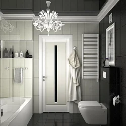Ağ Qapı Ilə Hamam Dizaynı