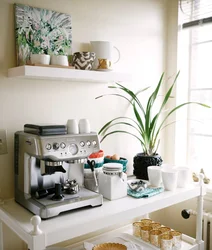 Car in the kitchen interior photo