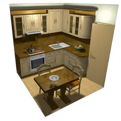 Kitchen design photo 6 in Brezhnevka