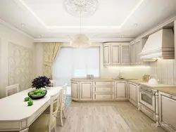 Kitchen interior light colors wallpaper