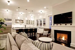 Kitchen studio in your home in the interior
