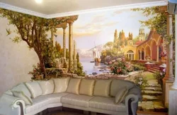 Wall paintings in apartments only photos